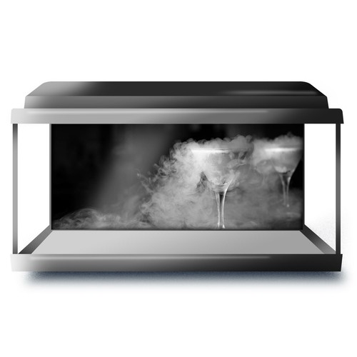 Fish tank background 90x45cm - tank,